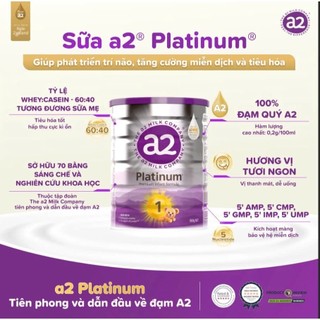 [DATE SAU 11/2027] Sữa A2 Platinum Úc 900g Số 1 2 3 4