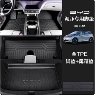 Lót Sàn 2 Lớp BYD DOLPHIN Chất Liệu Nhựa Cao Cấp Mẫu Tràn Viền Nhập Nội Địa Trung