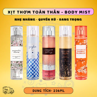 body mist, Xịt Thơm Toàn Thân 236ml Sang Trọng, Nhẹ Nhàng