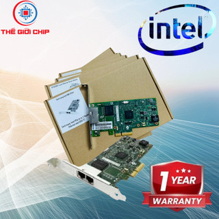Card Mạng Intel 2 ports 1GB Network Adapter I340-T2*I350-T2 I bảo hành 12 tháng bởi nhà cung cấp