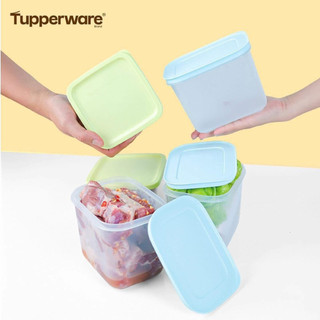 Bộ 4 hộp trữ đông, trữ mát tupperware chính hãng, nhựa nguyên sinh an toàn