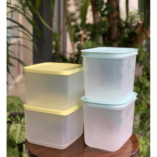 Bộ 4 hộp trữ đông, trữ mát tupperware chính hãng, nhựa nguyên sinh an toàn