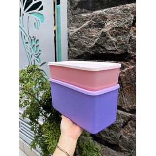 Combo 3 hộp ngăn khô, mát tủ lạnh Tupperware ( 3.1L và 2 hộp 1.4L)