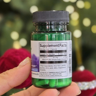 Viên uống Kẽm Glycinate - Albion Zinc Glycinate Swanson - 90 viên