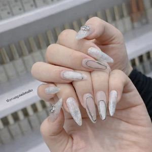 NAIL BOX SƠN GEL MẮT MÈO 6D PHỐI TRÁNG GƯƠNG NỔI