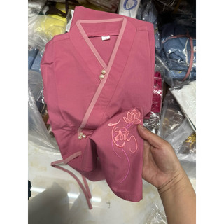 Ngọc Nơ Bé Gái# Đồ Bộ Bé Đi Chùa