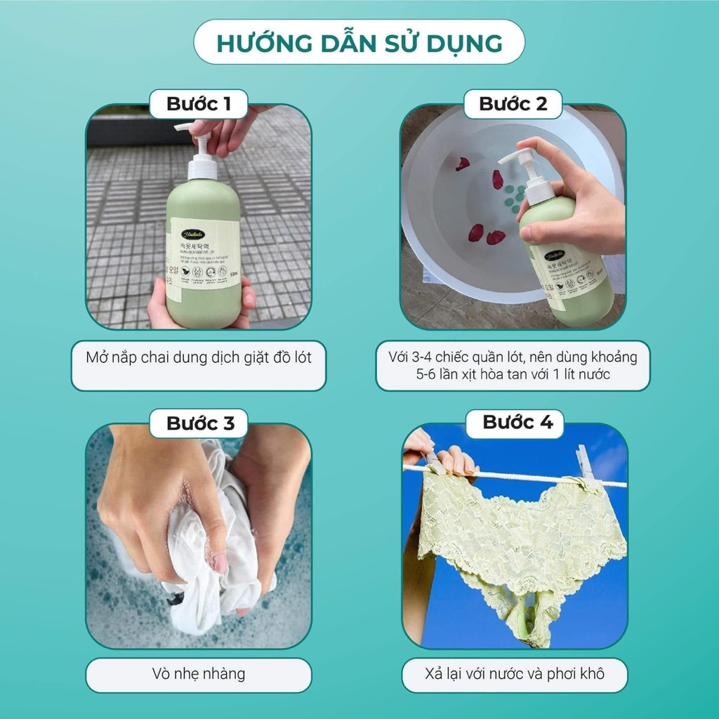 Nước Giặt Đồ Lót Ynikala 500ml