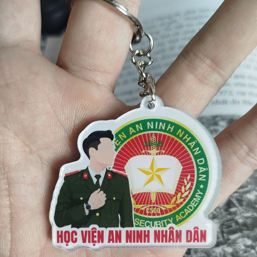Móc khóa đại học ngành, các trường áo xanh