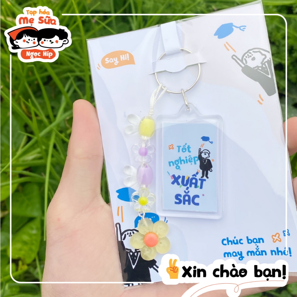 Móc khoá tốt nghiệp - siu cute đáng iu động lực cho các sĩ tử mùa thi (Charm ngẫu nhiên)