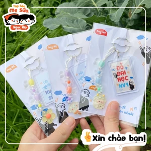 Móc khoá tốt nghiệp - siu cute đáng iu động lực cho các sĩ tử mùa thi (Charm ngẫu nhiên)