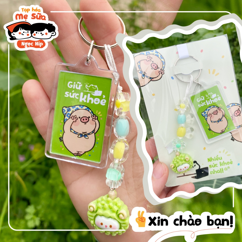 [ Hàng đặt trước số lương nhiều móc khoá] Móc khoá lời nhắn động lực nhắc nhở mỗi ngày cho các bạn (Charm mix ngẫu nhiên