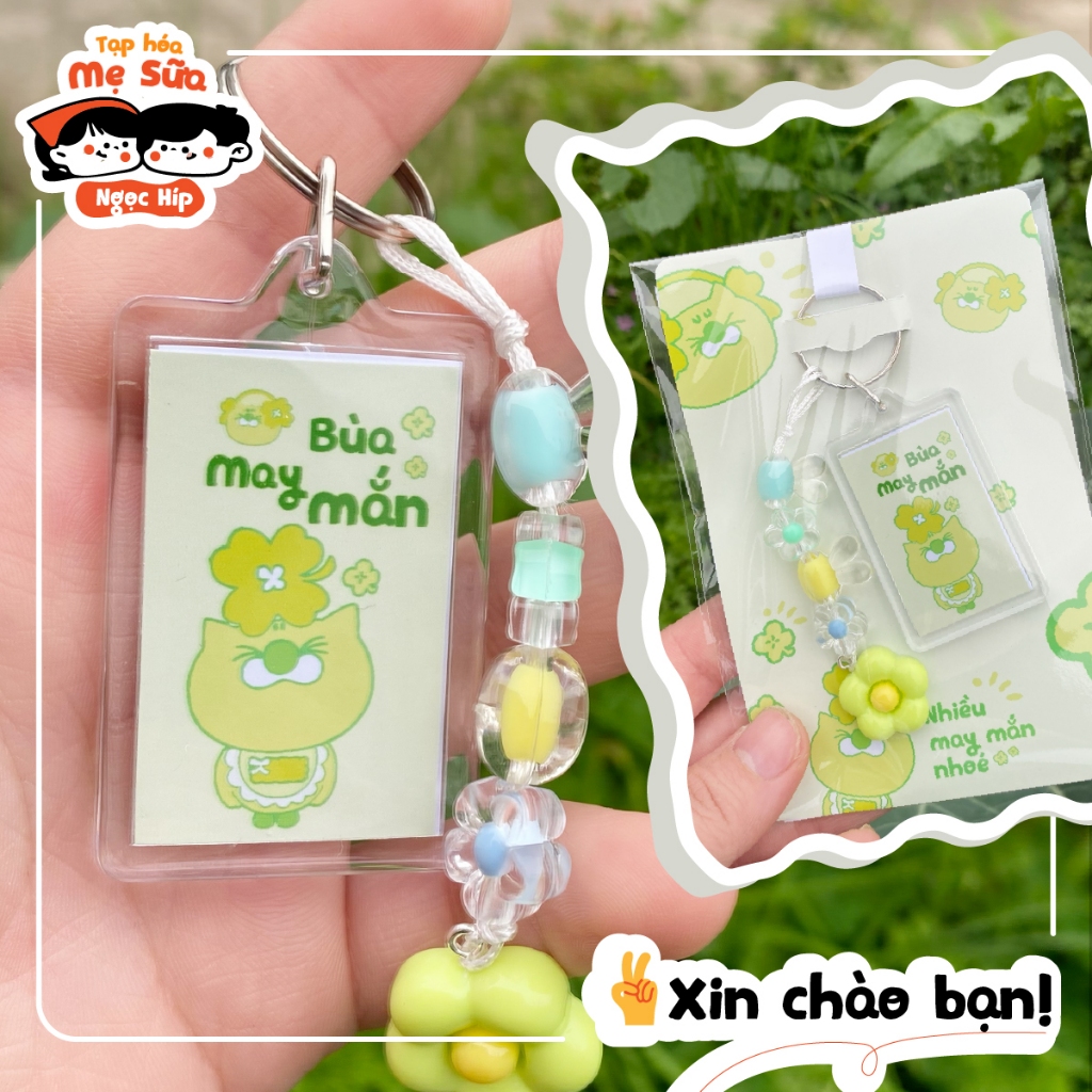 [ Hàng đặt trước số lương nhiều móc khoá] Móc khoá lời nhắn động lực nhắc nhở mỗi ngày cho các bạn (Charm mix ngẫu nhiên