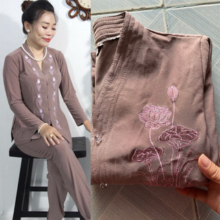 Thun Bà Lai Nữ # Quần Áo Đi Chùa