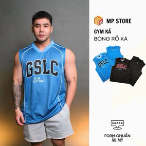 Áo Tank Top Thể Thao Nam Ká Vải Lưới Thoáng Mát Form Rộng Local Brand 2025