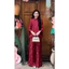 PPN31 Pháp phục tơ tằm in hoa tay rút nơ cực xinh