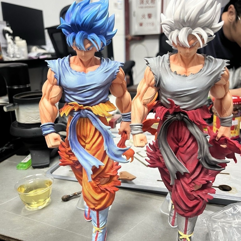 Mô hình dragonball goku super saiya blue nét căng