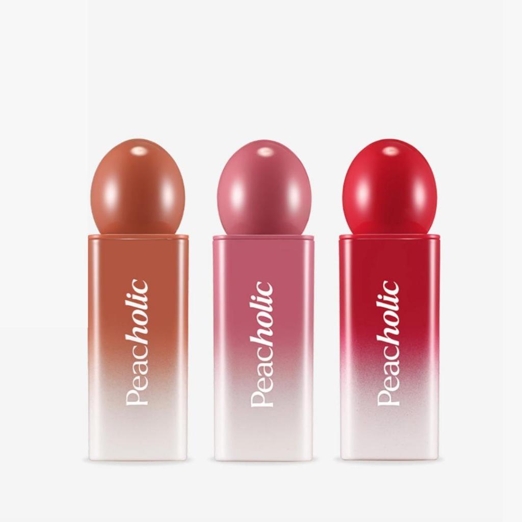 M55_Son Tint Bóng Peacholic Water Glow Lip Tint Trang Điểm Môi (Có Nhiều Màu)
