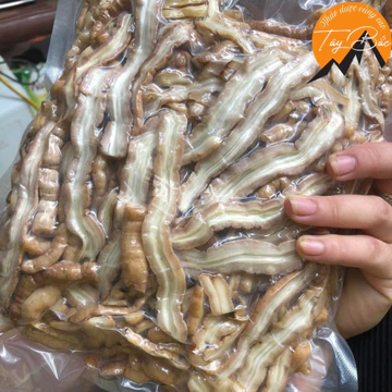 (1kg) Củ ba kích tím tươi rừng Quảng Ninh tách lõi, ướp rượu, hút chân không. Củ, rễ ba kích ngâm rượu giúp bổ thận