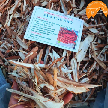 Sâm cau đỏ sấy khô rừng Tây Bắc (500g, 1kg) từ sâm cau đỏ tươi loại 1 ngâm rượu giúp bổ thận, giảm đau lưng