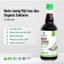 Nước tương mật hoa dừa sokfarm 200ml - 500ml nước tương thuần chay ít mặn không đậu nành không chất bảo quản