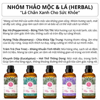 (Chai 100ml) Tinh dầu xông thơm phòng nguyên chất từ thiên nhiên, ngủ ngon, đuổi muỗi, côn trùng