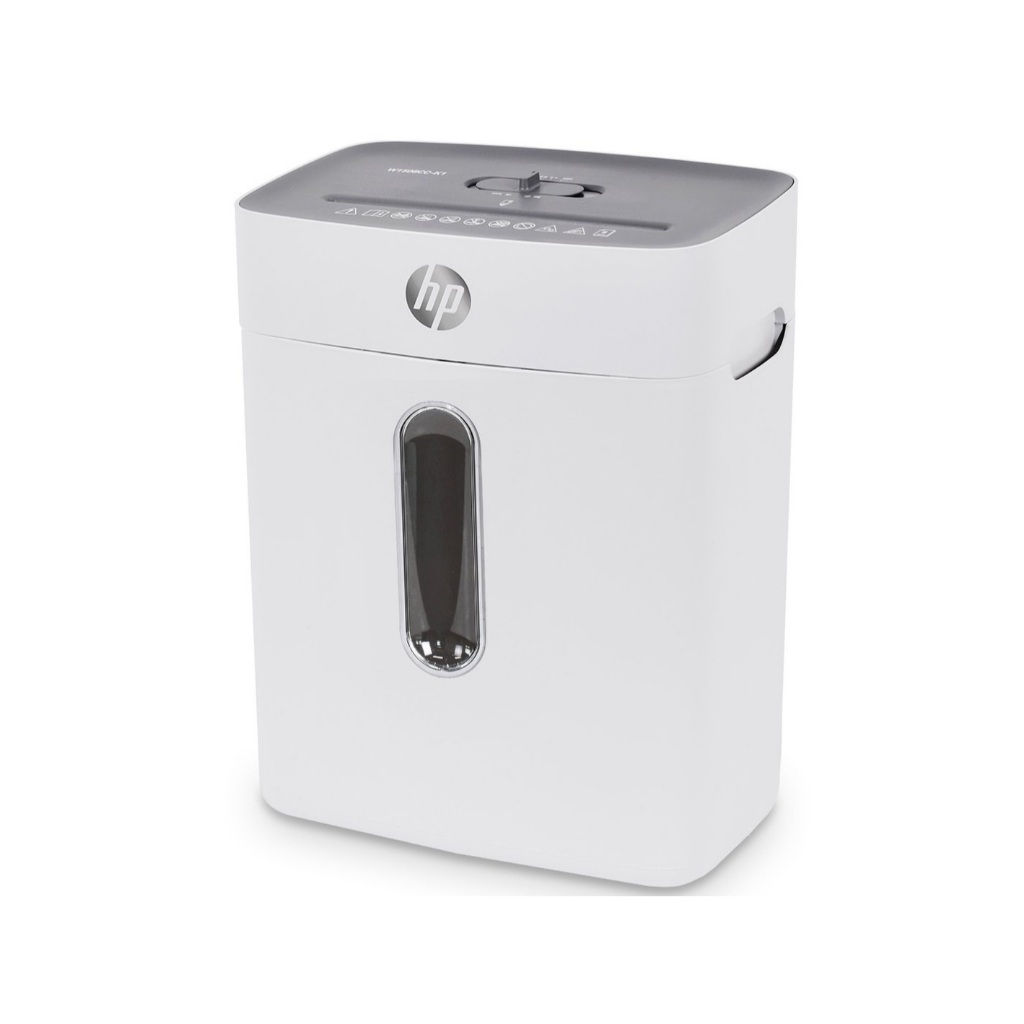 Máy hủy tài liệu HP W1508CC - Hủy sợi - Dung tích 15 Lít