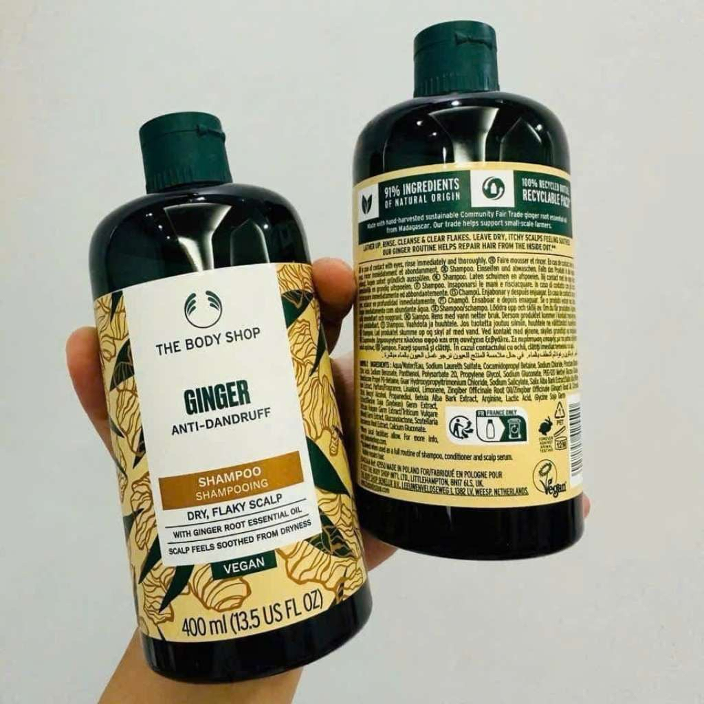 Dầu gội gừng The B o d y Sh op  400ml