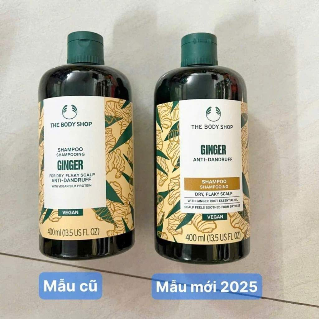 Dầu gội gừng The B o d y Sh op  400ml