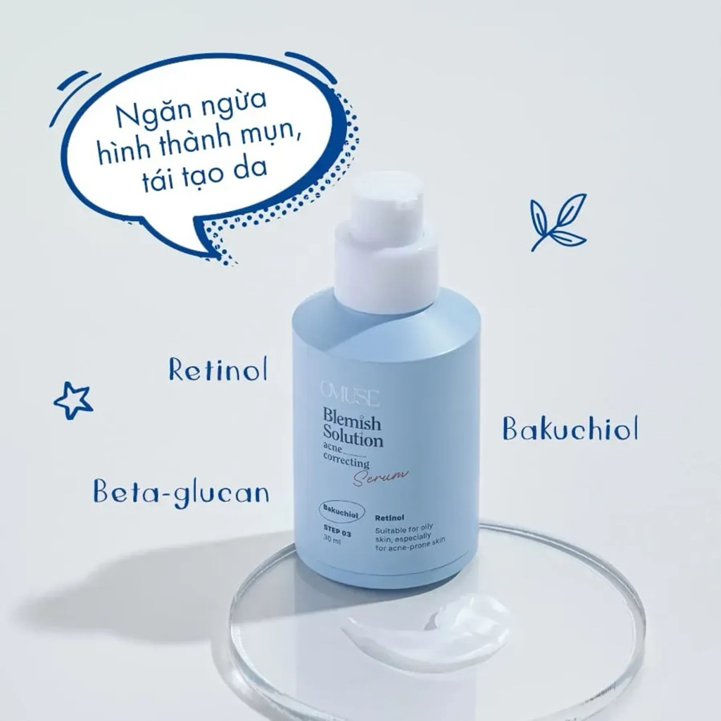 XÃ KHO ( Date 04/2026 ) Tinh chất giảm mụn O  'Mu se 30ml ( đọc ki mô tả)