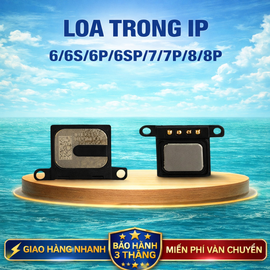 Loa TrongThay Thế Dành Cho lP 6/6 plus/6s/6s plus/7/7 plus/8/8 plus Hàng Bóc Máy