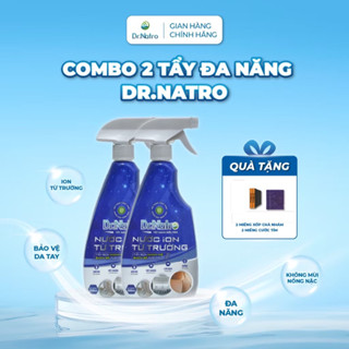Combo 2 chai Nước tẩy rửa Dr.Natro 500ml Tẩy Sạch Mọi Vết Bẩn Trên Các Bề Mặt ( Mua 2 tặng 4 )