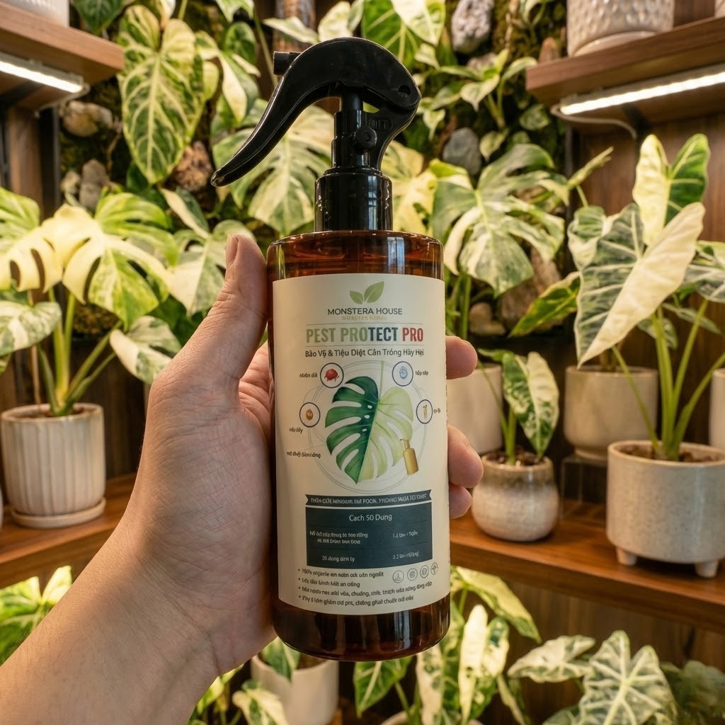 Chai Xịt Trị Rệp, Nhện Đỏ, Bảo Vệ Cây Trồng ... Pest Protect Pro 100% Organic