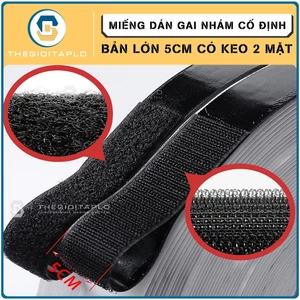 miếng dán xé bản 5cm có keo sẵn bao gồm 2 mặt nhám và bông dán cố định thảm lót sàn,sàn cốp xe oto