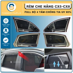 Rèm che nắng,chống tia UV bộ 4 cánh khung thép có nam châm hít cữa tự động tiện lợi dành cho oto