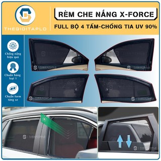[Mitsubishi XForce] Rèm che nắng,chống tia UV bộ 4 cánh khung thép có nam châm hít cữa tự động tiện lợi dành cho oto