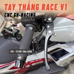 Tay thắng CNC RACE GH-Racing có núm tăng chỉnh INOX 304 lắp cho Stylo 160, AB, Lead 125 4VAL, SHi VN  và Vario/Click — ảnh 1
