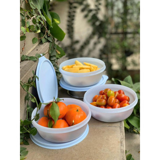 Bowl tròn 600ml Tupperware, bảo quản thực phẩm kín khí, kín mùi