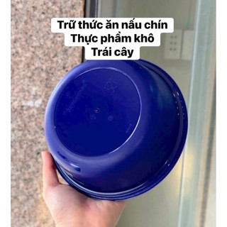 Bowl tròn 600ml Tupperware, bảo quản thực phẩm kín khí, kín mùi