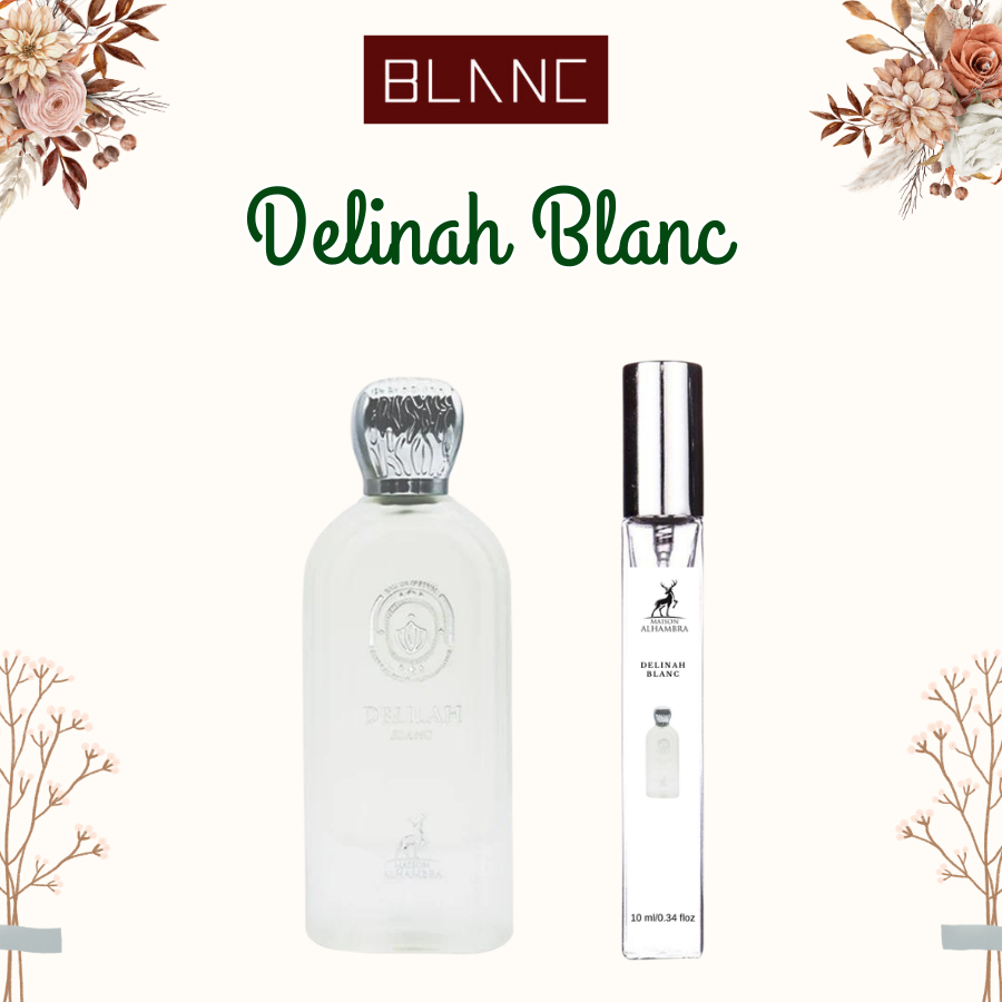 Nước Hoa Nữ Chiết Delilah Blanc BLANC PERFUME, Dầu Thơm Hương Hoa