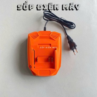 Sạc Cốc bulong pin, sạc pin máy khoan 21V sử dụng chân pin phổ thông tiện dụng