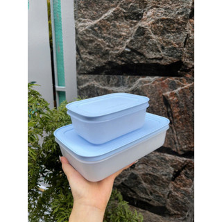 Bộ hộp trữ đông dẻo tupperware, 2 hộp 1L và 2 hộp 450ml