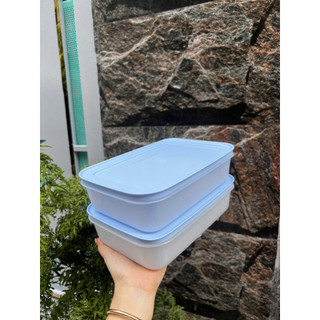 Bộ hộp trữ đông dẻo tupperware, 2 hộp 1L và 2 hộp 450ml