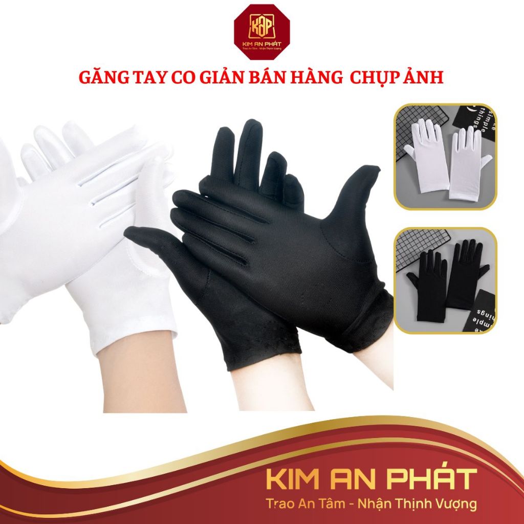 Găng tay chup hình bao tay bán hàng co giãn size nữ & nam chụp ảnh phụ kiện găng tay bán trang sức.