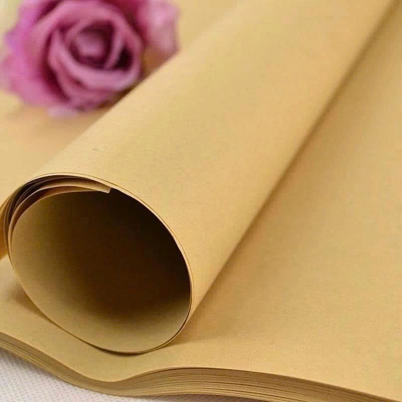 20 tờ giấy xi măng trơn gói hoa cực chảnh khổ 51x72cm