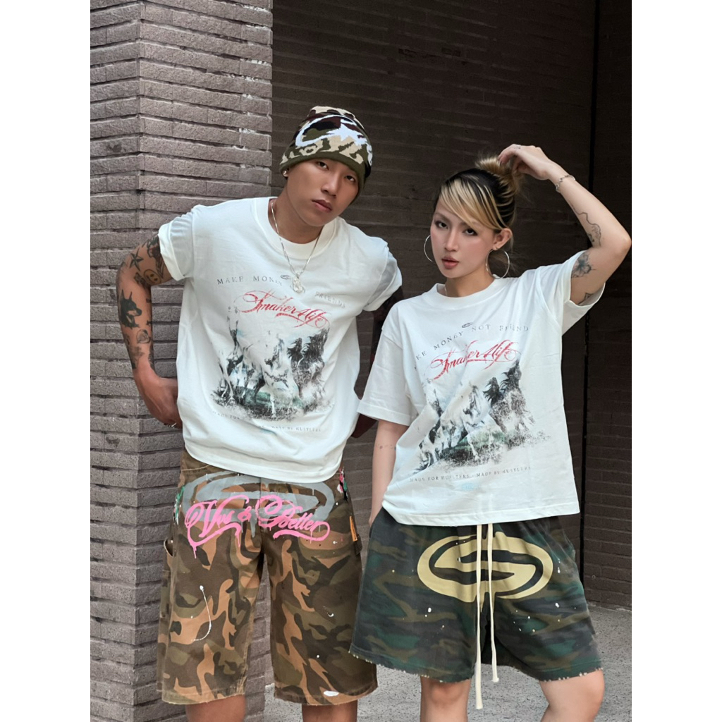 [SMAKER] Áo thun cotton nam nữ Unisex form oversize, local brand chính hãng -$4L HORSES TEE | BigBuy360 - bigbuy360.vn