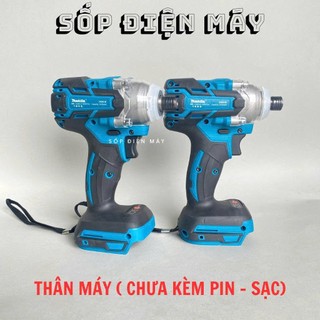 Thân máy chuyên vít Makita  Có Búa Lực Siết 380N.m Động cơ không chổi than sử dụng chân pin thổ thông