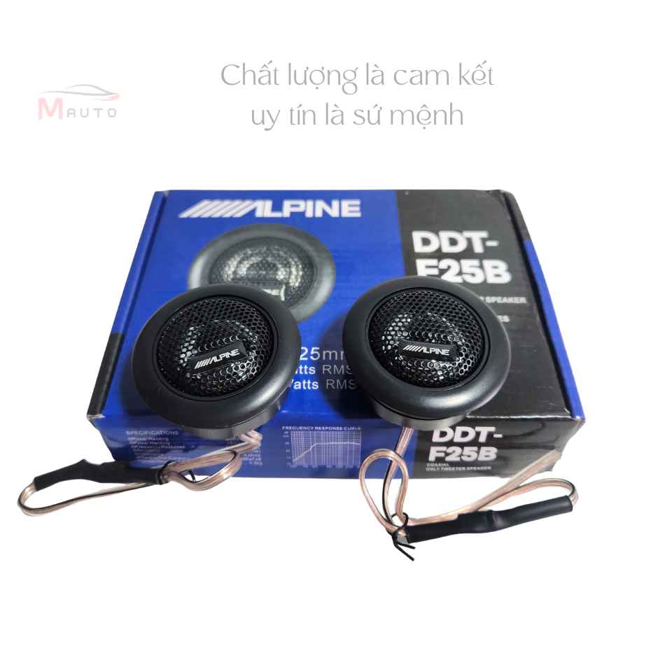 Loa Tweeter Ô Tô Alpine F25B 4Ohm 20W Siêu Cao Tần 92dB Treble Sắc Nét ...
