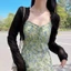 Áo khoác cardigan MCA kiểu ren hoa nổi nhẹ nhàng xinh xắn A.5941
