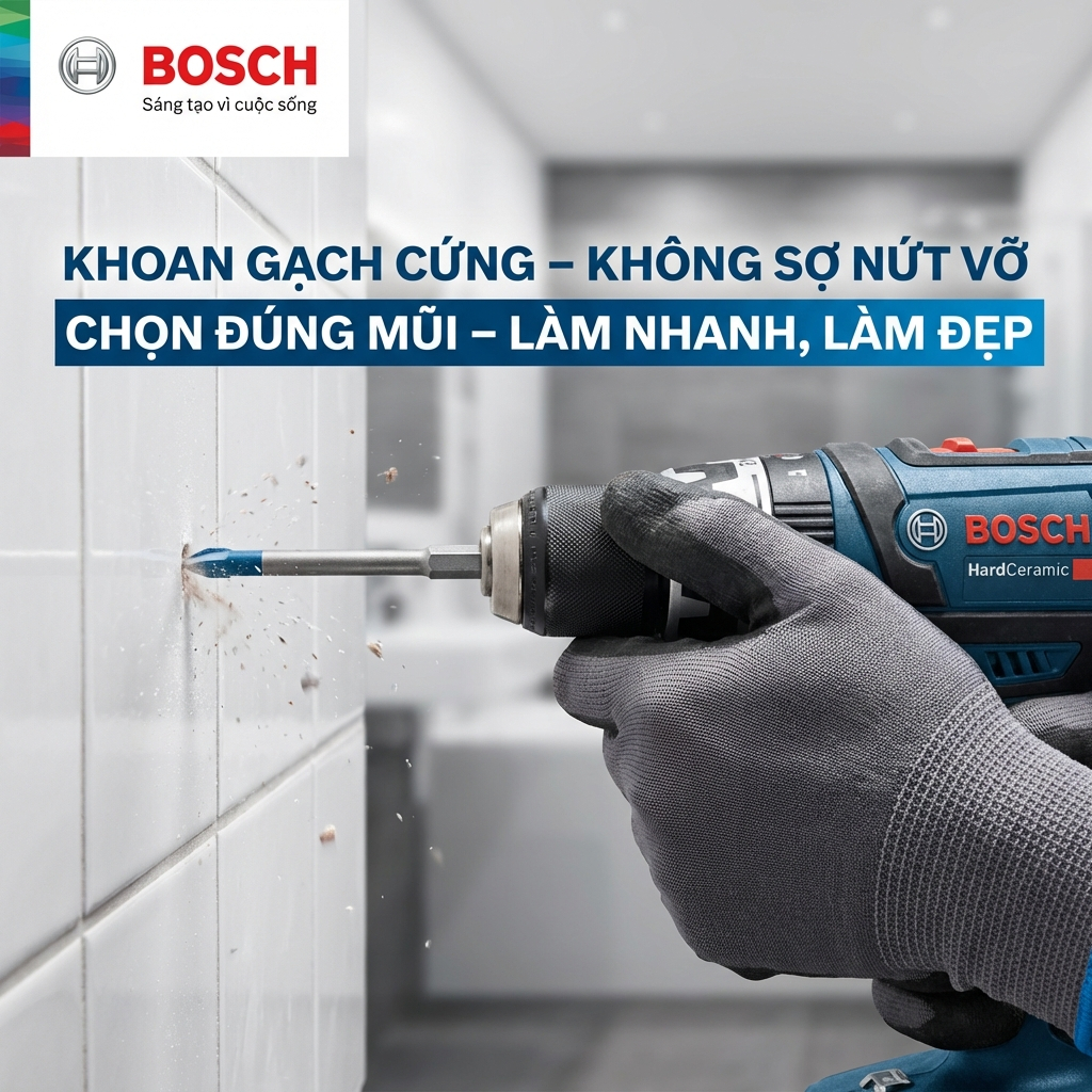 Mũi khoan đa năng Hex-9 Bosch