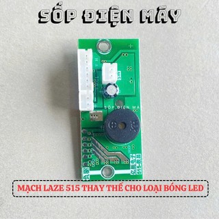 Mạch máy cân bằng laser , máy bắn cos laze 5 tia xanh sử dụng Bóng LED - Mạch mã 515